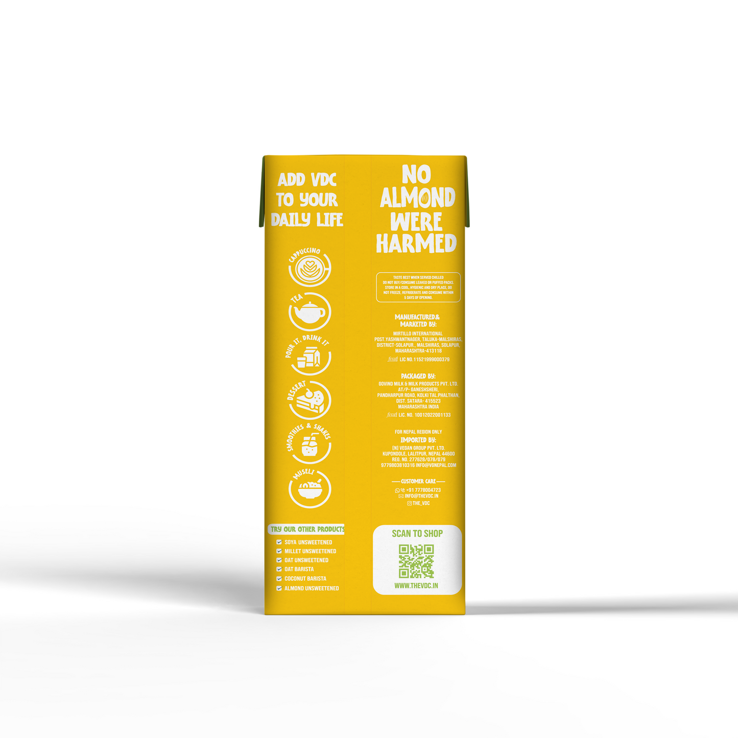 Almond Milk Barista Super Saver Pack - 180 ML