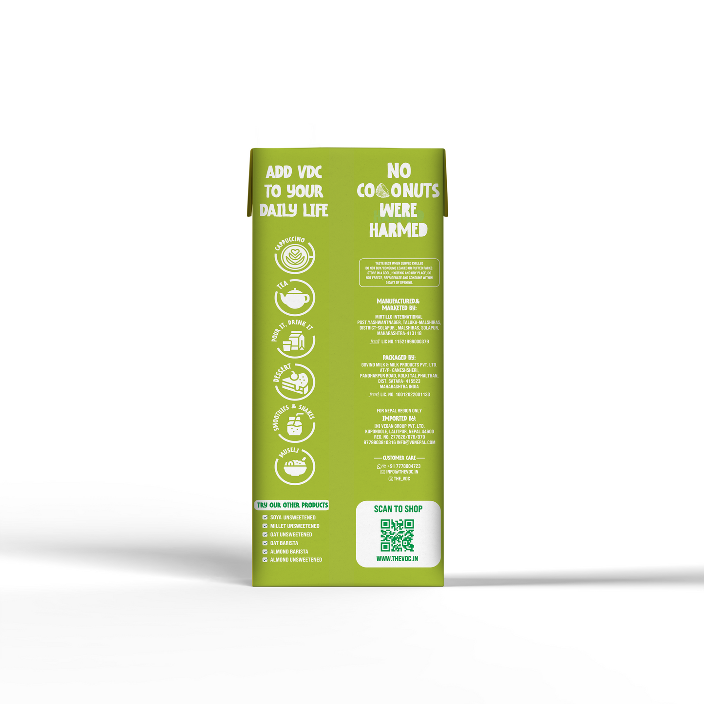 Coconut Drink Barista Super Saver Pack - 180 ML