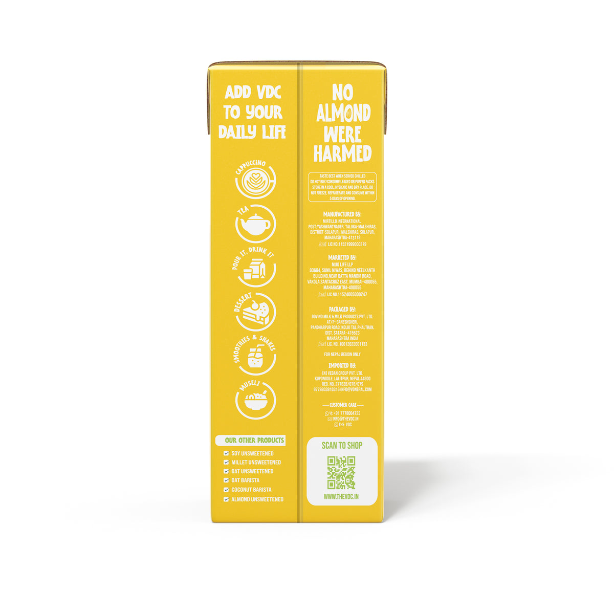 Almond Milk Barista Super Saver Pack - 180 ML
