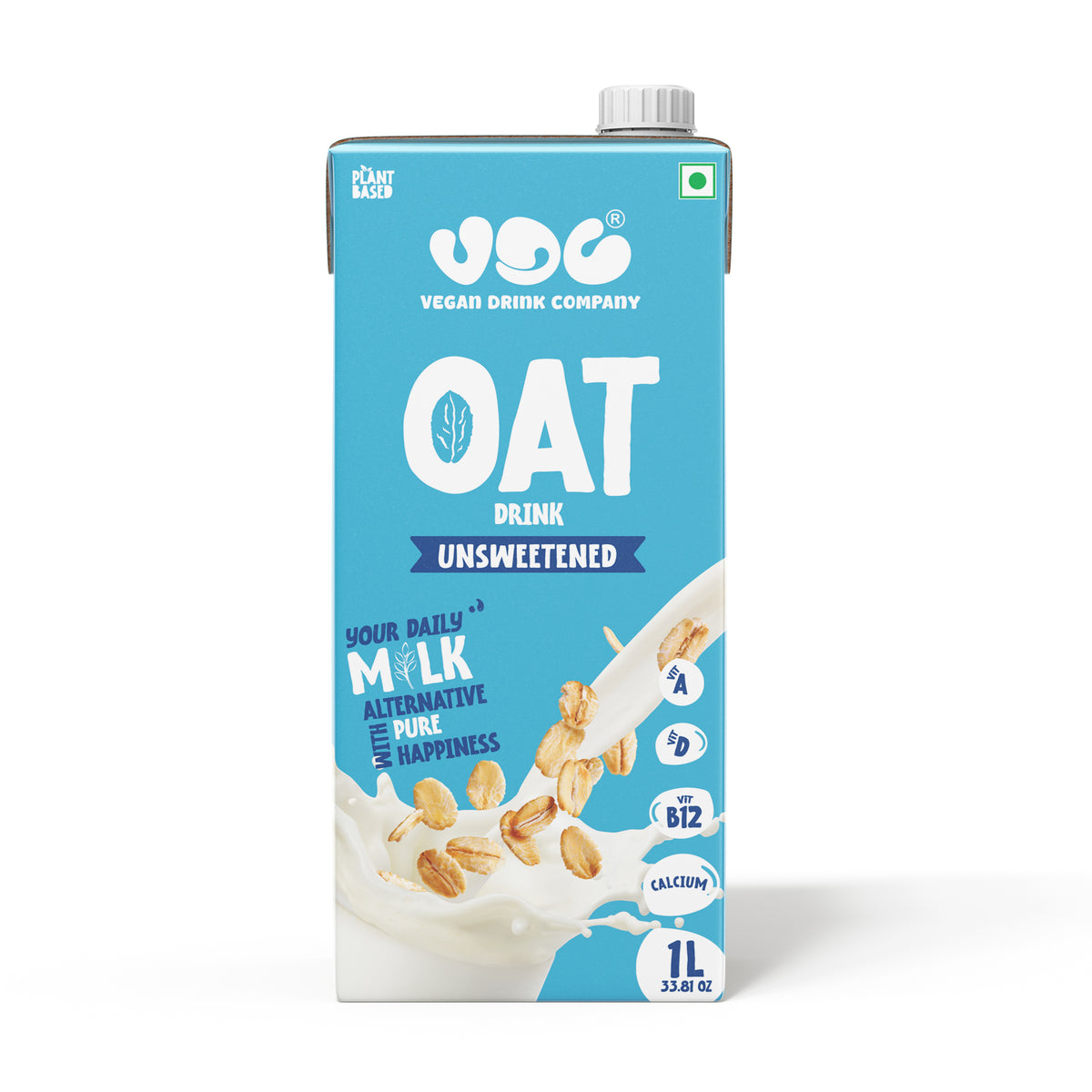 Oat Milk Unsweetened Super Saver Pack - 1 Ltr