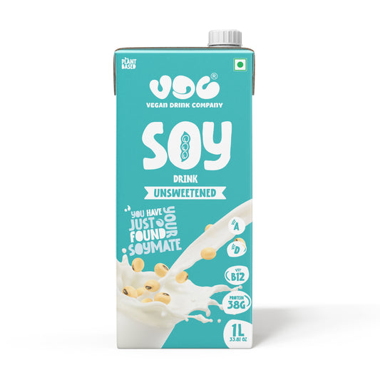 Soy Milk Unsweetened Super Saver Pack - 1 Ltr