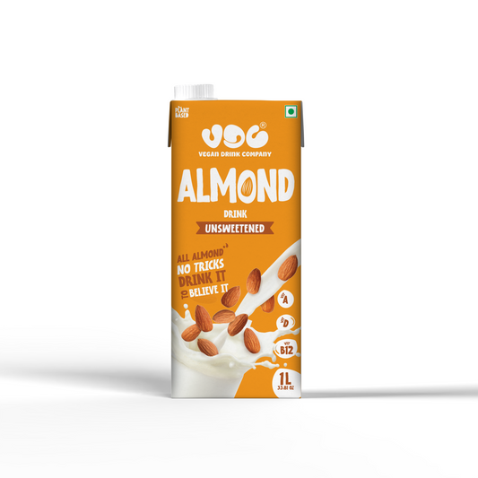 Almond Drink Unsweetened Super Saver Pack - 1 Ltr