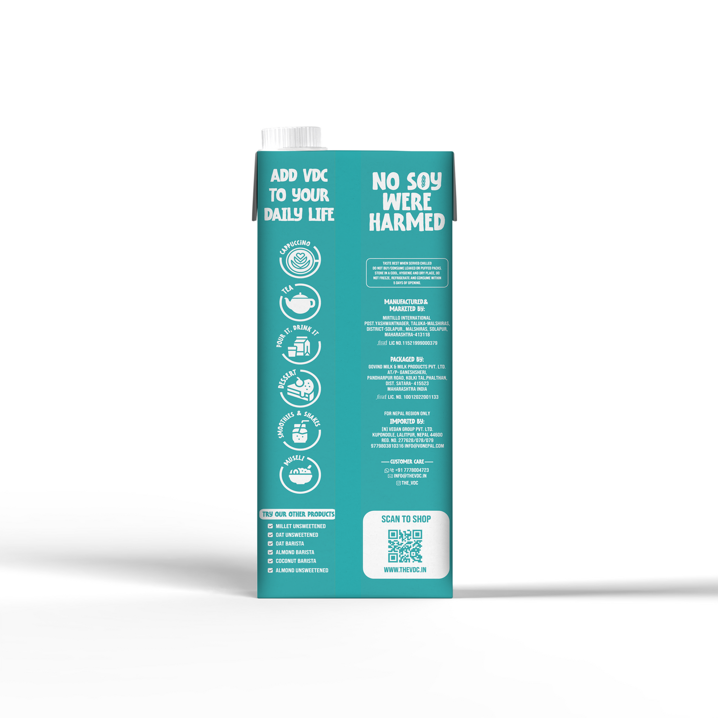 Soy Drink Unsweetened Super Saver Pack - 1 Ltr